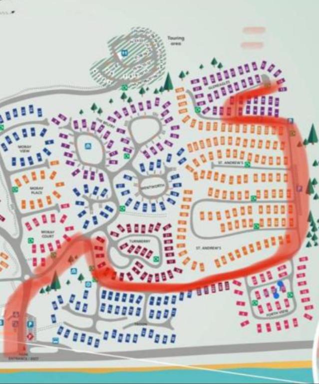 Plan piętra w obiekcie Lunas chill pad