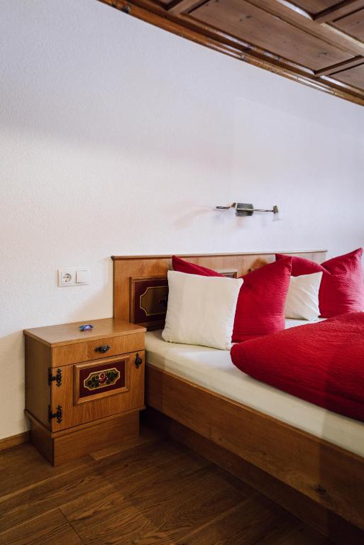 Postel nebo postele na pokoji v ubytování Haus Saler