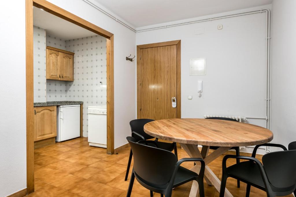 Kuchyň nebo kuchyňský kout v ubytování Riu Nere Mountain Apartments