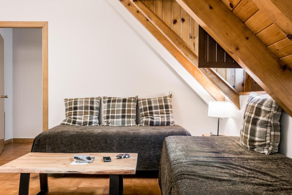 Posezení v ubytování Riu Nere Mountain Apartments