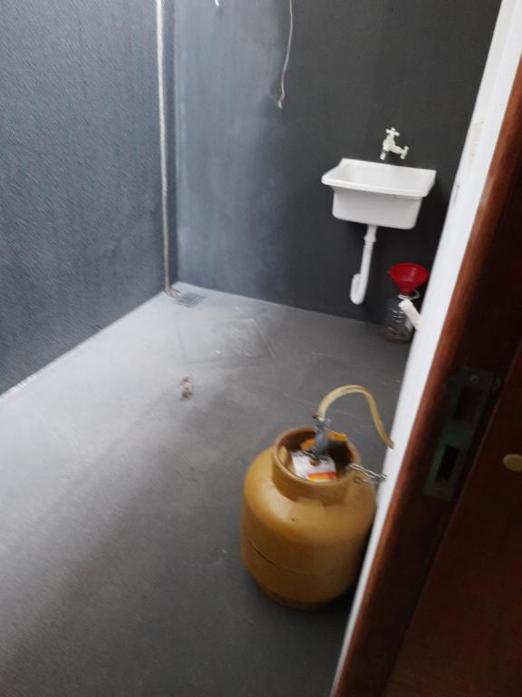 Koupelna v ubytování Hotel Pousada Guaratuba
