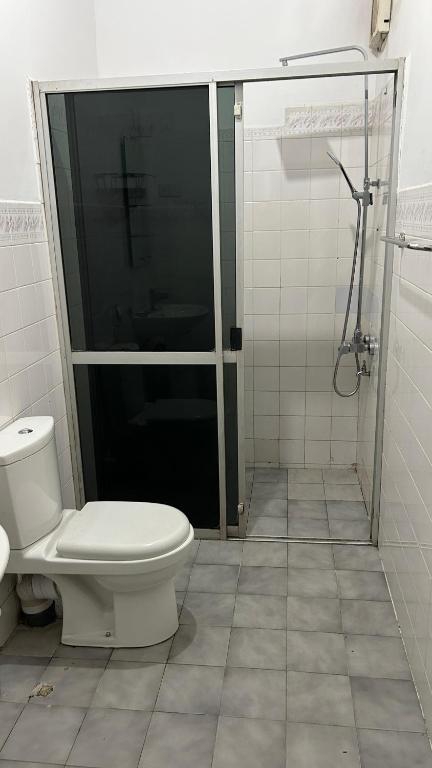 Koupelna v ubytování Himo Guest Inn