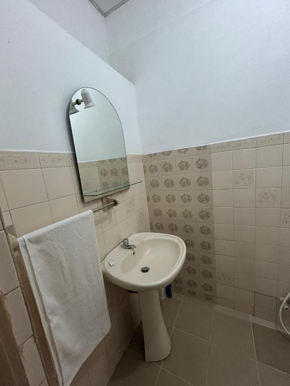 Koupelna v ubytování Himo Guest Inn