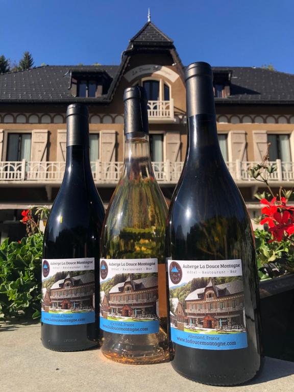Nápoje v ubytování Auberge La Douce Montagne