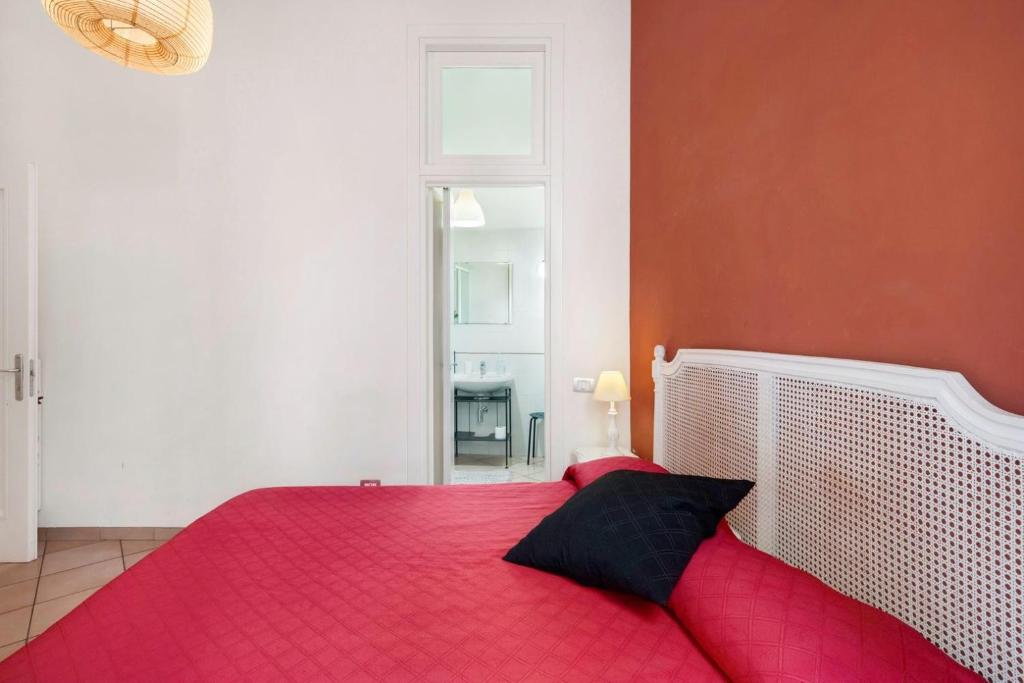 Łóżko lub łóżka w pokoju w obiekcie B&B Verdi