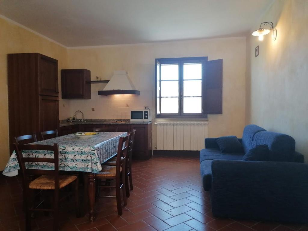 Kuchyň nebo kuchyňský kout v ubytování Residence Il Monastero