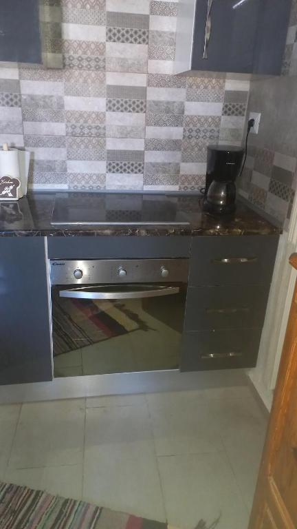 Kuchyň nebo kuchyňský kout v ubytování Appartement Beatrice Tantana #direkt am Meer#