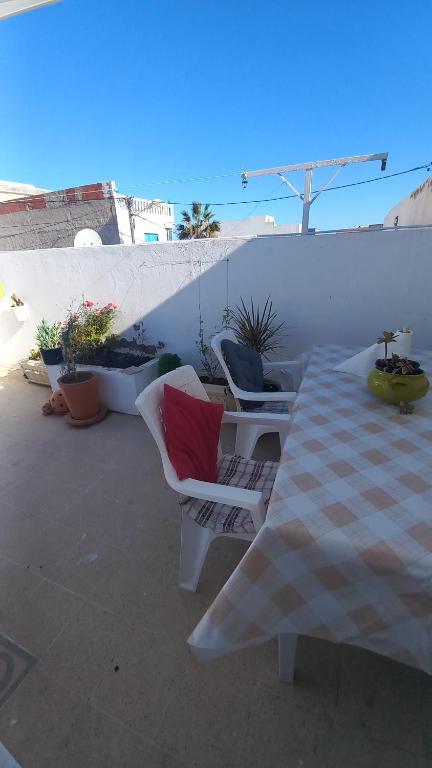 Balkón nebo terasa v ubytování Appartement Beatrice Tantana #direkt am Meer#