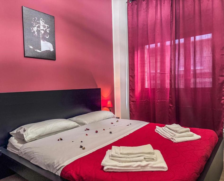 Postel nebo postele na pokoji v ubytování Vespro Guest House