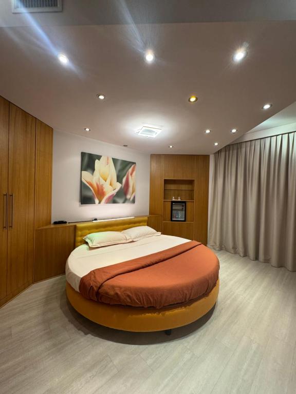 Postel nebo postele na pokoji v ubytování Motel Soignè