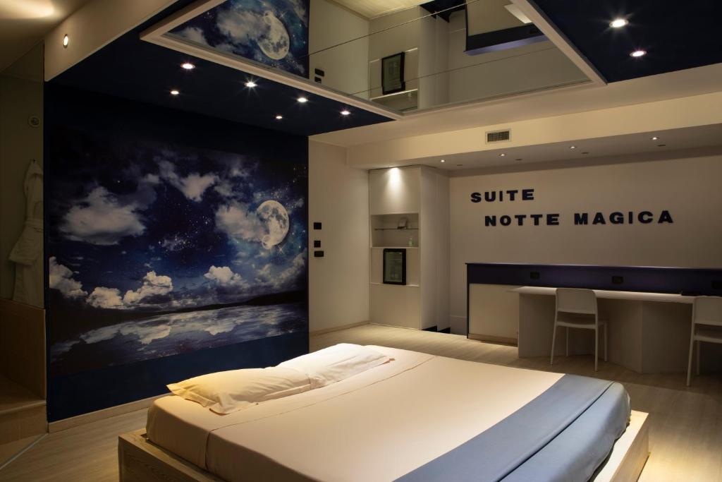Postel nebo postele na pokoji v ubytování Motel Soignè