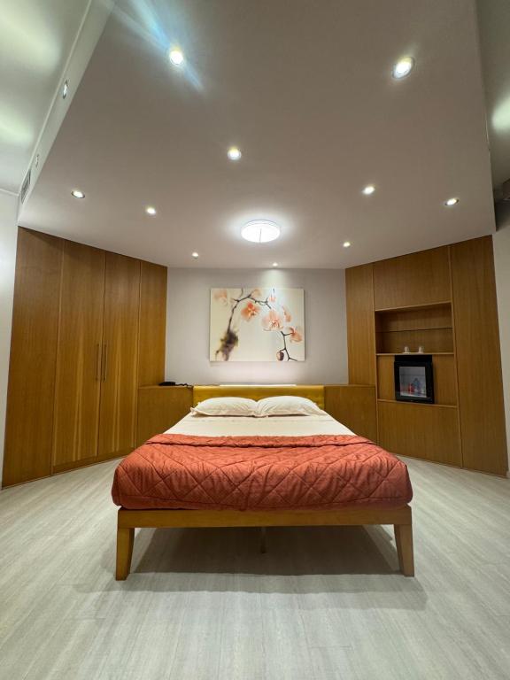 Postel nebo postele na pokoji v ubytování Motel Soignè