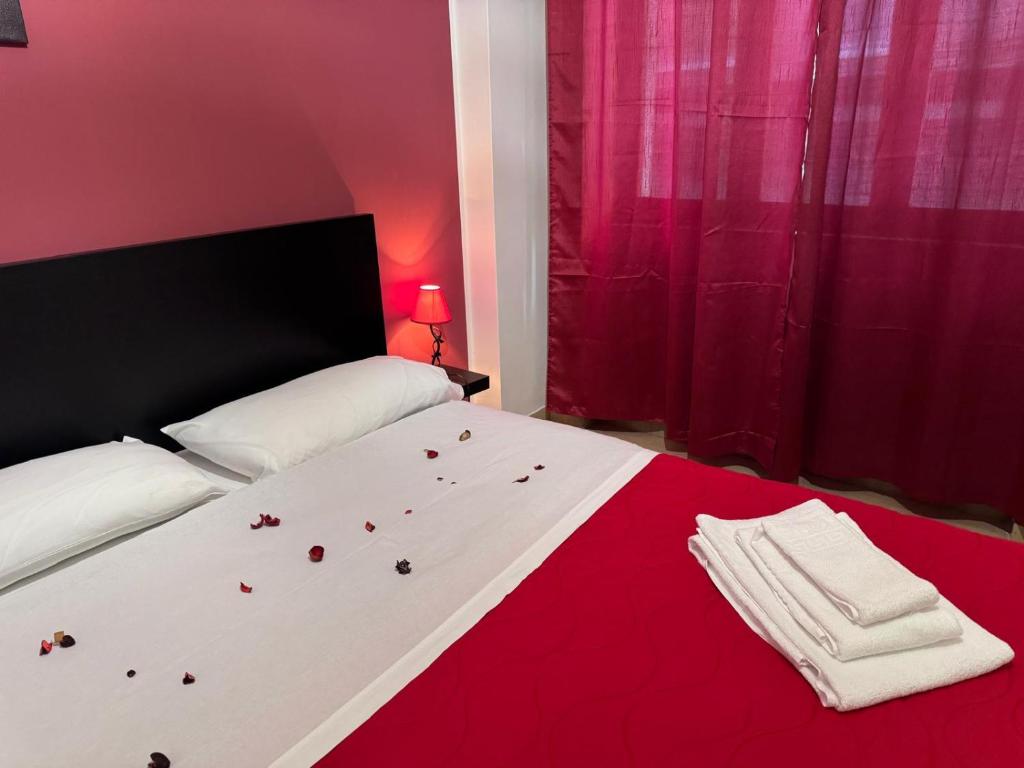 Postel nebo postele na pokoji v ubytování Vespro Guest House