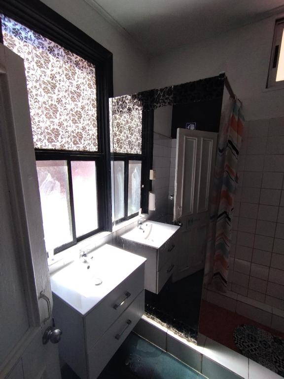 Koupelna v ubytování Hostal Perro Watón