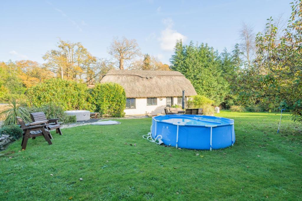Zahrada ubytování Stag Cottage New Forest Romantic Hideaway