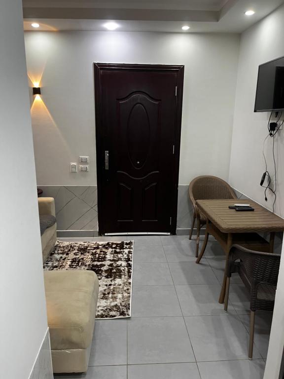 TV a/nebo společenská místnost v ubytování Scandic sea view B612