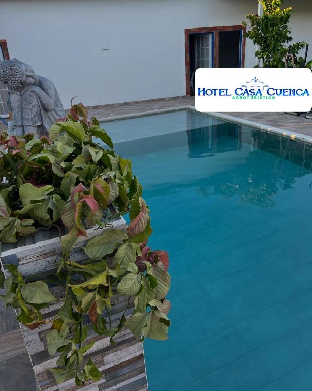 Bazén v ubytování Hotel Casa Cuenca nebo v jeho okolí