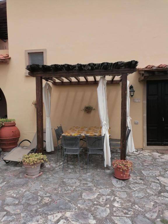 Patio nebo venkovní prostory v ubytování Residence Il Monastero