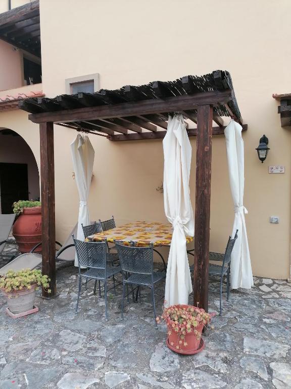Patio nebo venkovní prostory v ubytování Residence Il Monastero
