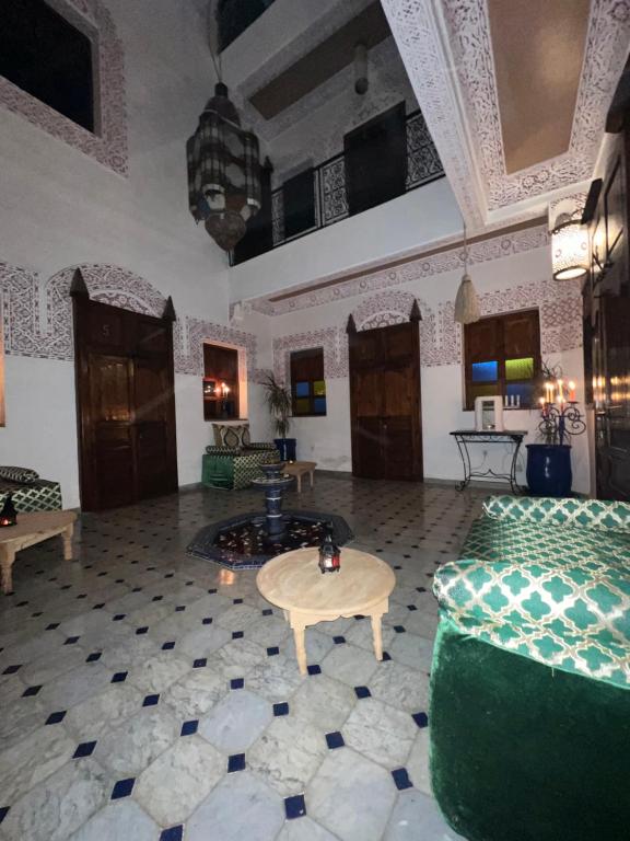 Posezení v ubytování Riad La Perla Bianca