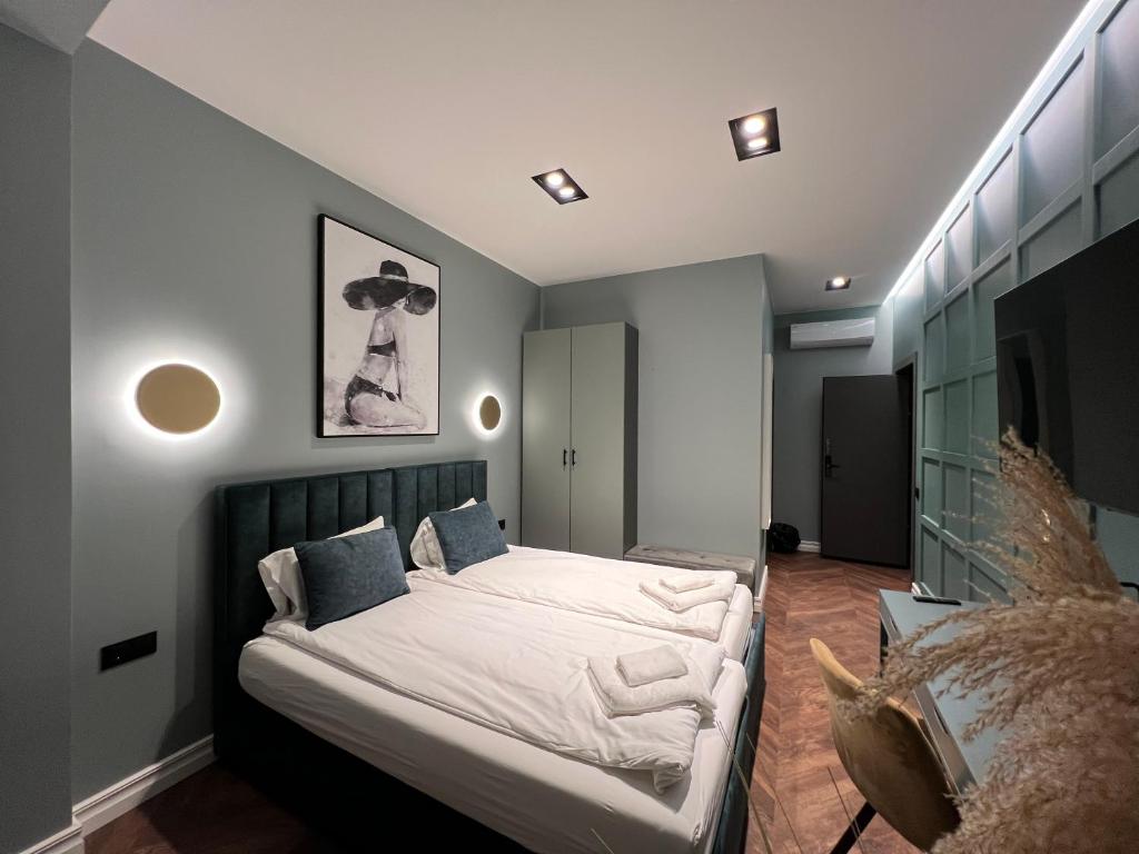 Postel nebo postele na pokoji v ubytování Comfort Hostel Klaipeda