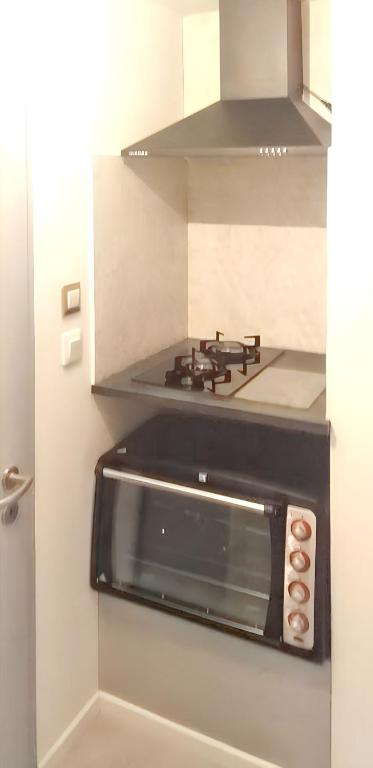 Kuchyň nebo kuchyňský kout v ubytování Studio charmant à Valff avec jardin privé - 20 m²
