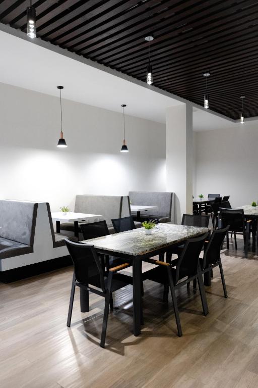Posezení v ubytování Hotel Refugio