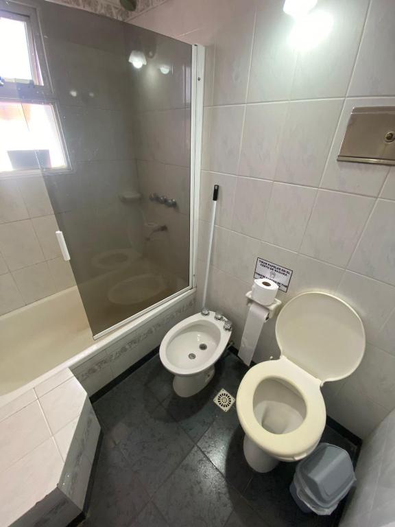 Koupelna v ubytování 3260HOSTEL