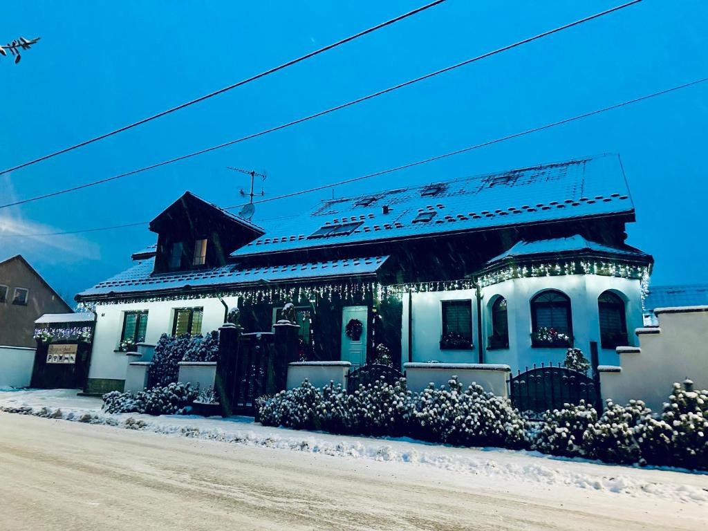 Budova, kde se penzion nachází