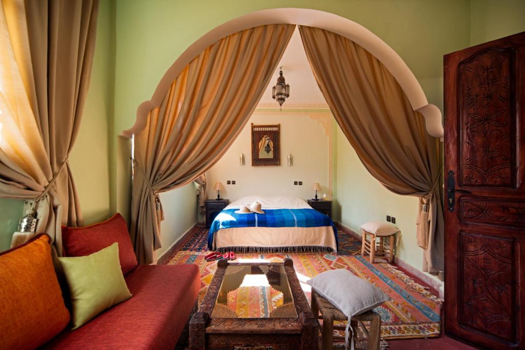 Riad Atlas Toubkal - Triple Chambre Avec Balcon