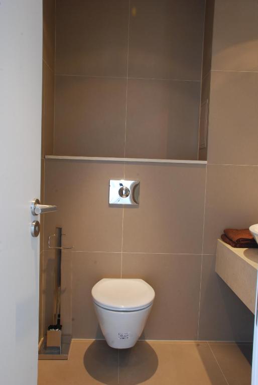 A bathroom at Bulhotel Pritzker Apartment