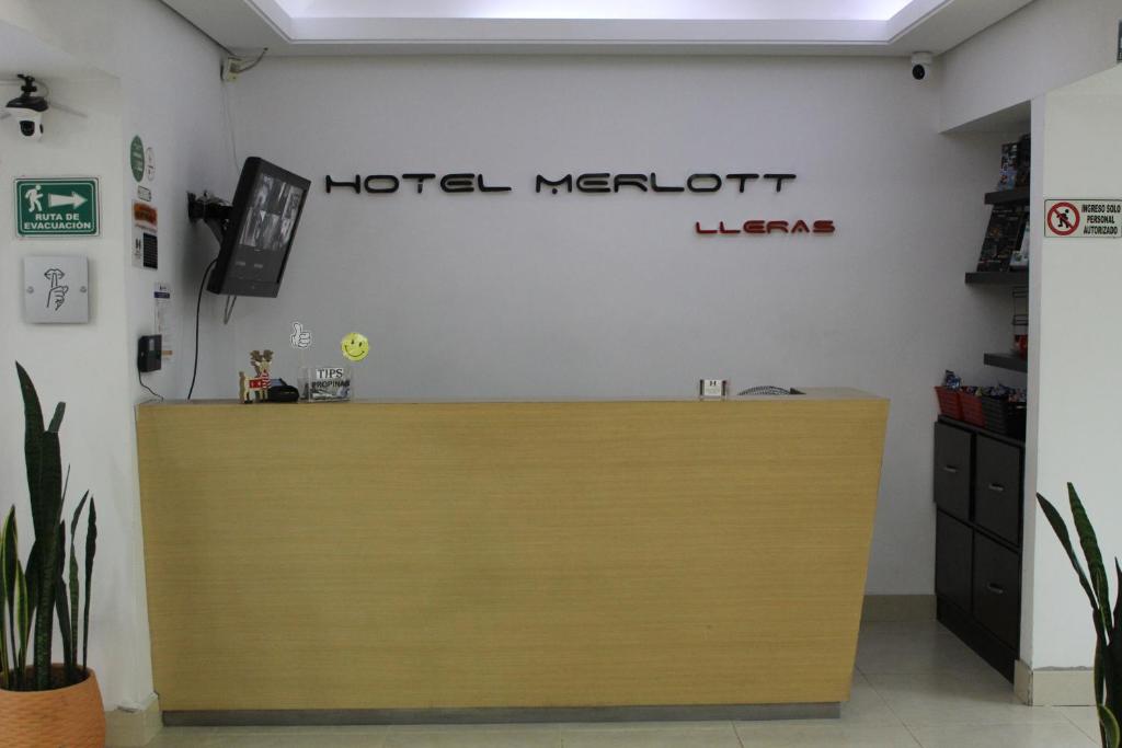 Vstupní hala nebo recepce v ubytování Hotel Merlott Lleras
