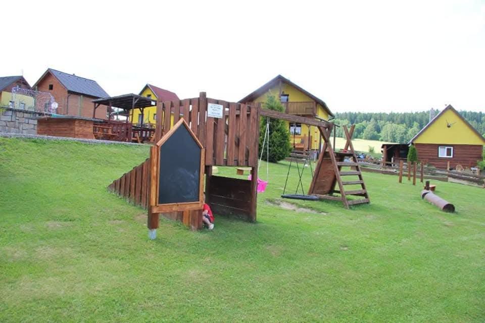 Herní místnost nebo prostor pro děti v ubytování Panorama Kobylnice