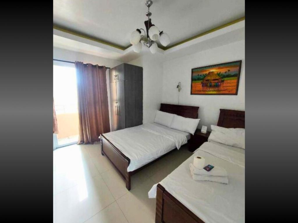 Place To Stay Book Now Free Pool, Free Sauna, Sea View, And 40 Percent Discount PROMO This Month Units Complete With A Balcony And Stunning Views Of Manila Bay Located In The Heart Of Manila Updated 2025 Price - 皇后区有两张大号床