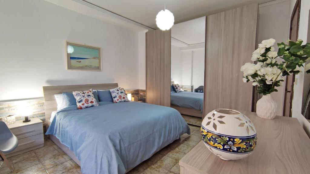 Voodi või voodid majutusasutuse Casa dei Fichi Neri toas