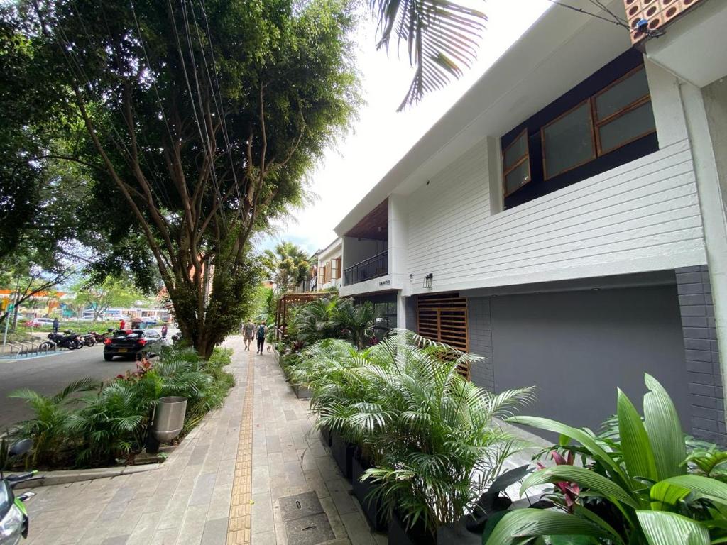 Zahrada ubytování Casa Mosaiko Primer Parque Laureles