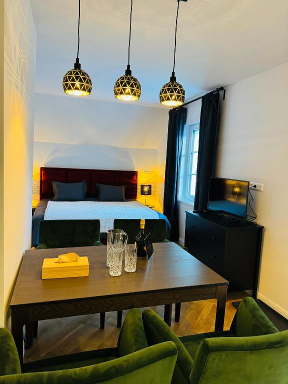 Posezení v ubytování Villa Edelweiss Stuhleck