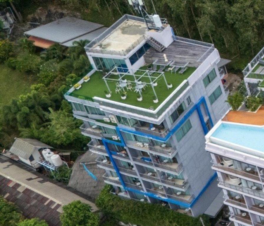 Bazén v ubytování The Blue Hotel - SHA Plus nebo v jeho okolí