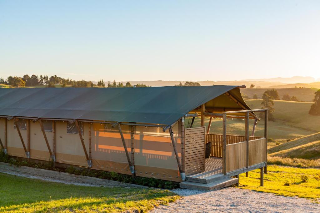 Příroda nedaleko luxury tent
