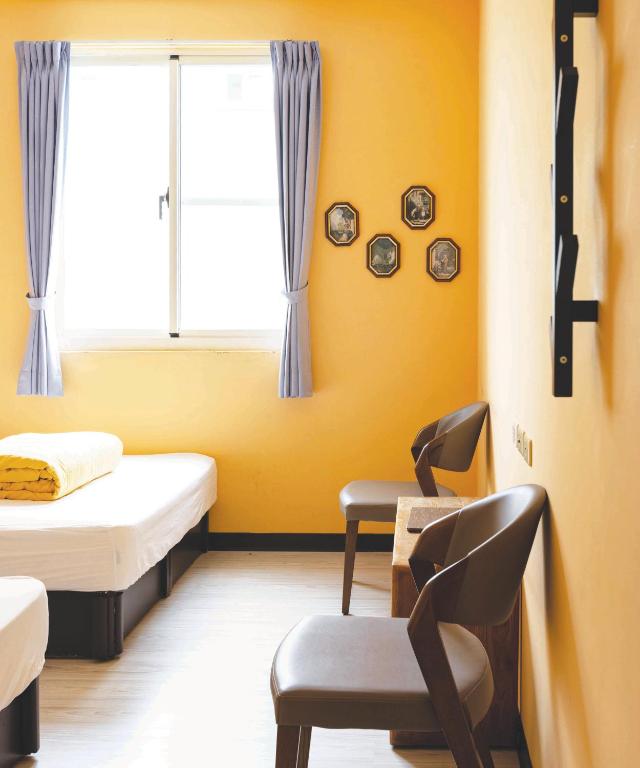 REST Book & Bed - Chambre Double Standard Avec Deux Lits Doubles
