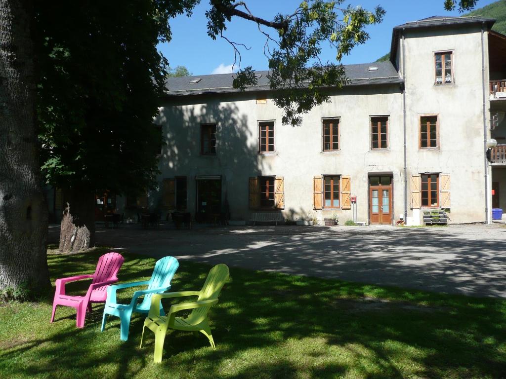 Un jardín fuera de Gite d'Etape Ascou La Forge