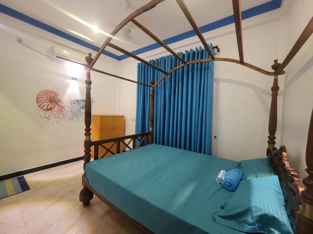 Postel nebo postele na pokoji v ubytování JIB Hostel RestoBar