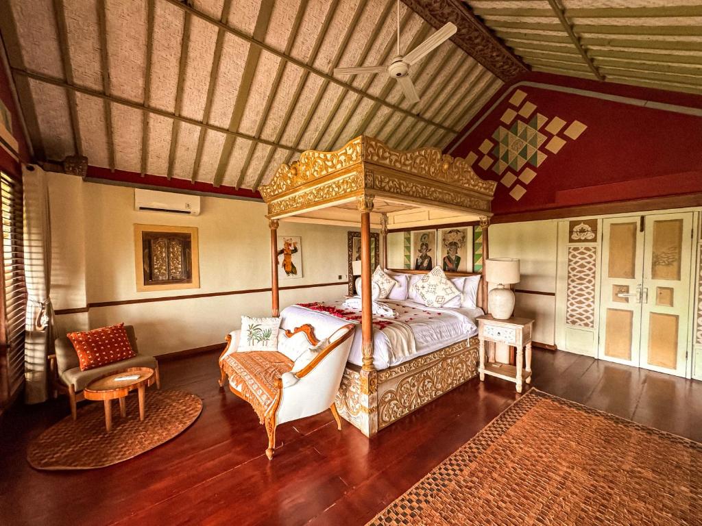 Postel nebo postele na pokoji v ubytování Bali Maison