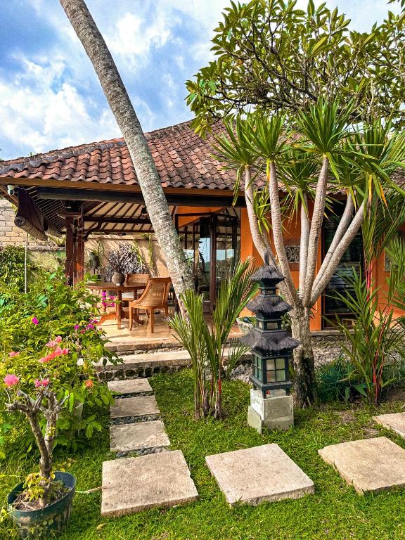 Zahrada ubytování Bali Maison