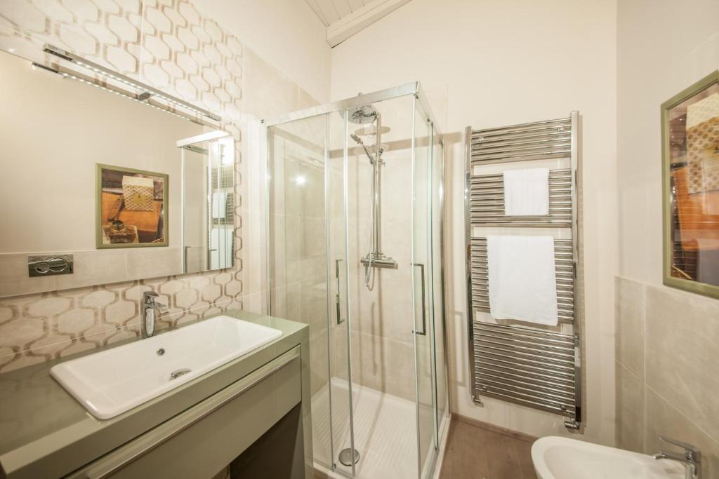 Kúpeľňa v ubytovaní B&B Antico Brolo
