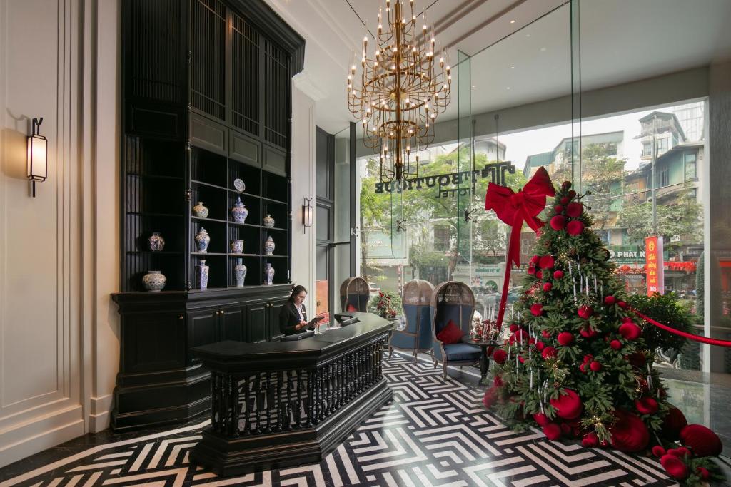 Posezení v ubytování T Boutique Hotel