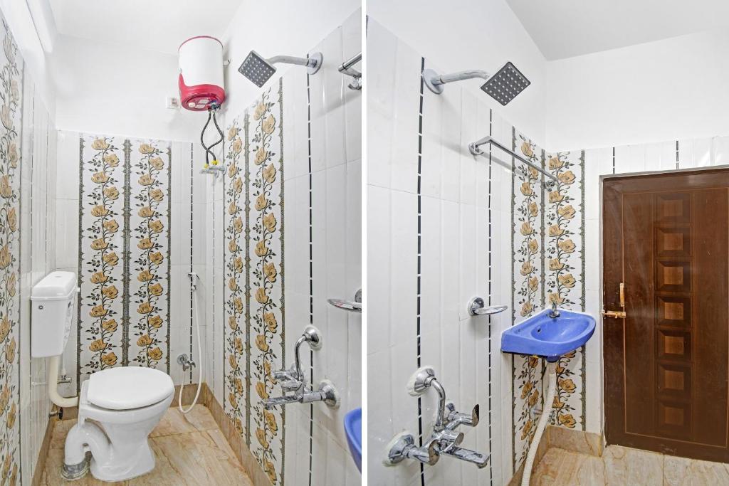 Koupelna v ubytování Hotel O Ankan Regency Near Acropolis Mall