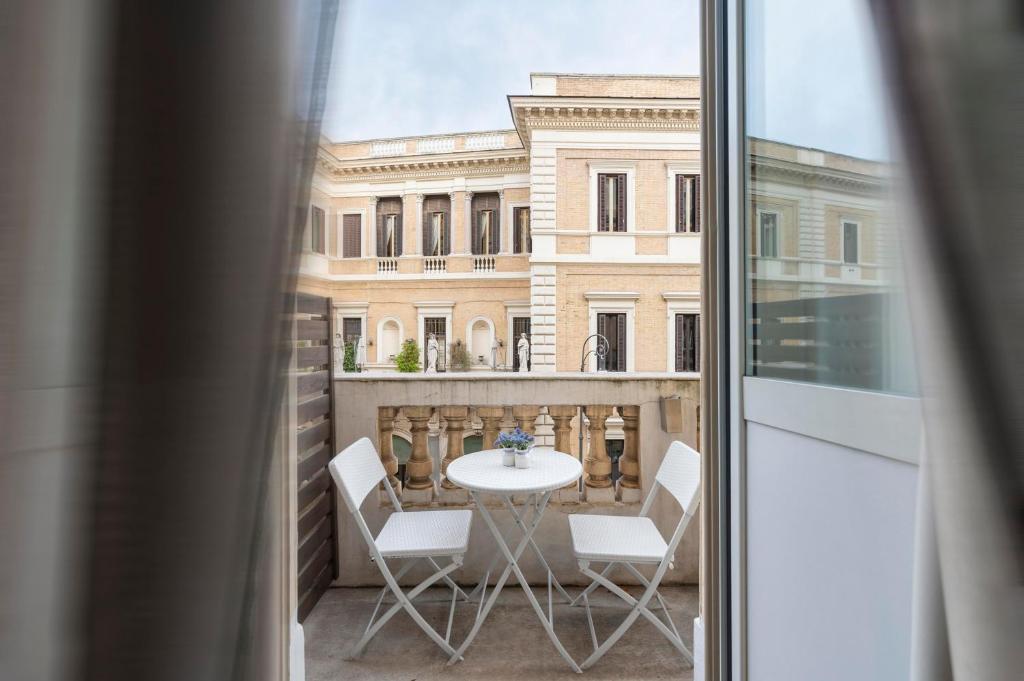 Balkón nebo terasa v ubytování Vanity Navona