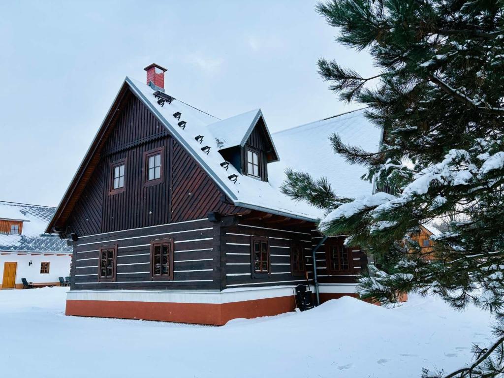 Villa 6 Vrchlabí v zimě