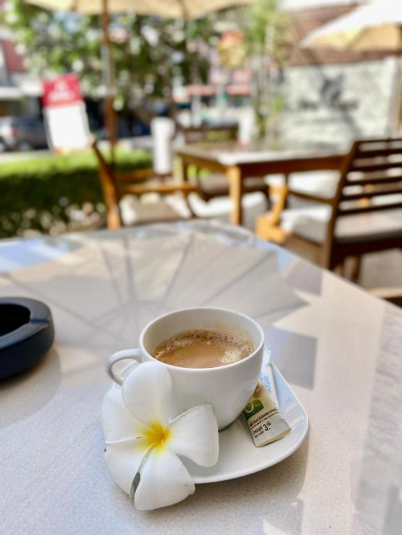 Příslušenství pro přípravu čaje a kávy v ubytování My PLACE HUA-HIN HOTEL